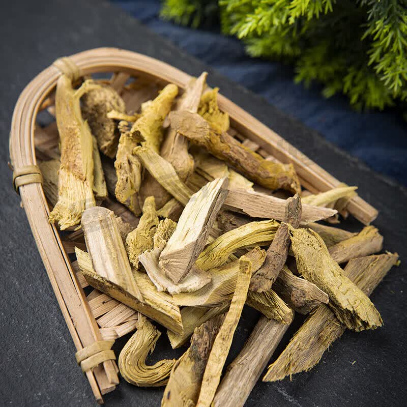 吾家余堂黄芦木中药材三颗针别名奶狗根土黄连片刺黄莲铜针刺 钢针刺 狗奶 黄芦木(狗奶根)100克