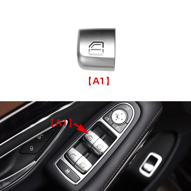适用于奔驰e级 e200 e260玻璃升降开关按键 e300车窗升降器按钮 a1号