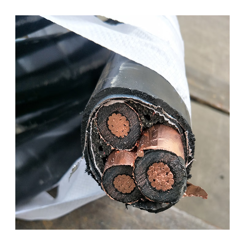 国标电线电缆铜芯高压电缆yjv22 3*50/70/95/120/150平方8.