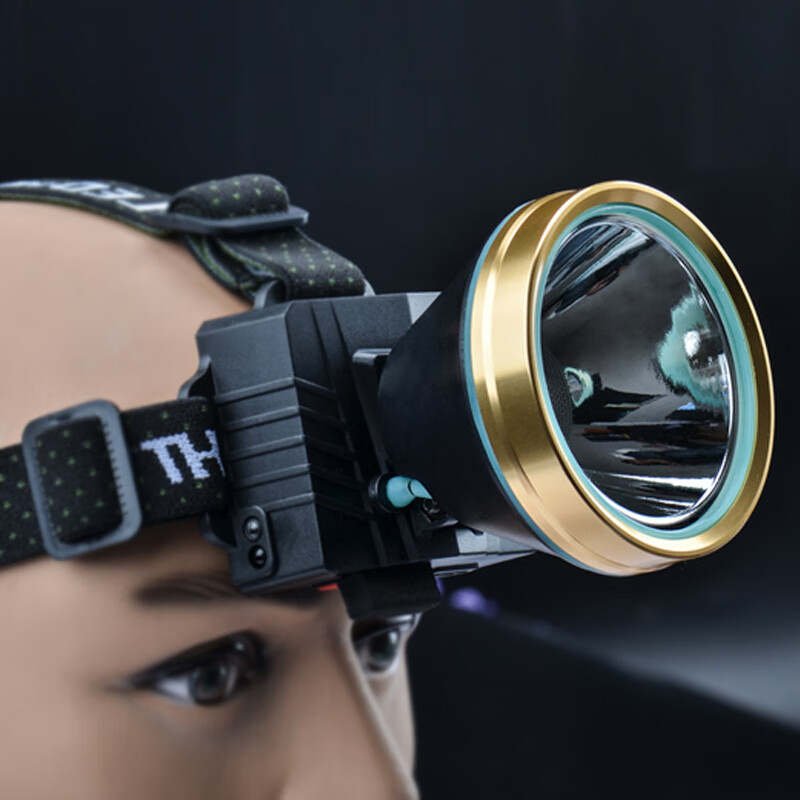 亮破狼头灯可充电led感应强光头灯充电超亮夜钓矿灯钓鱼灯防水头戴式