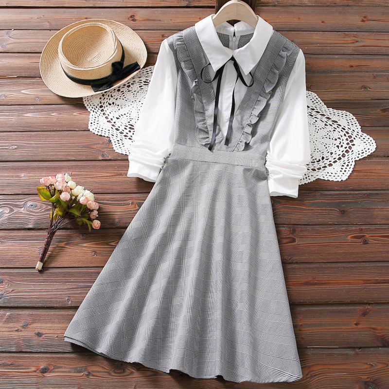 钢琴演出礼服初中生初中高中学生主持人演奏朗诵连衣裙合唱演讲比赛