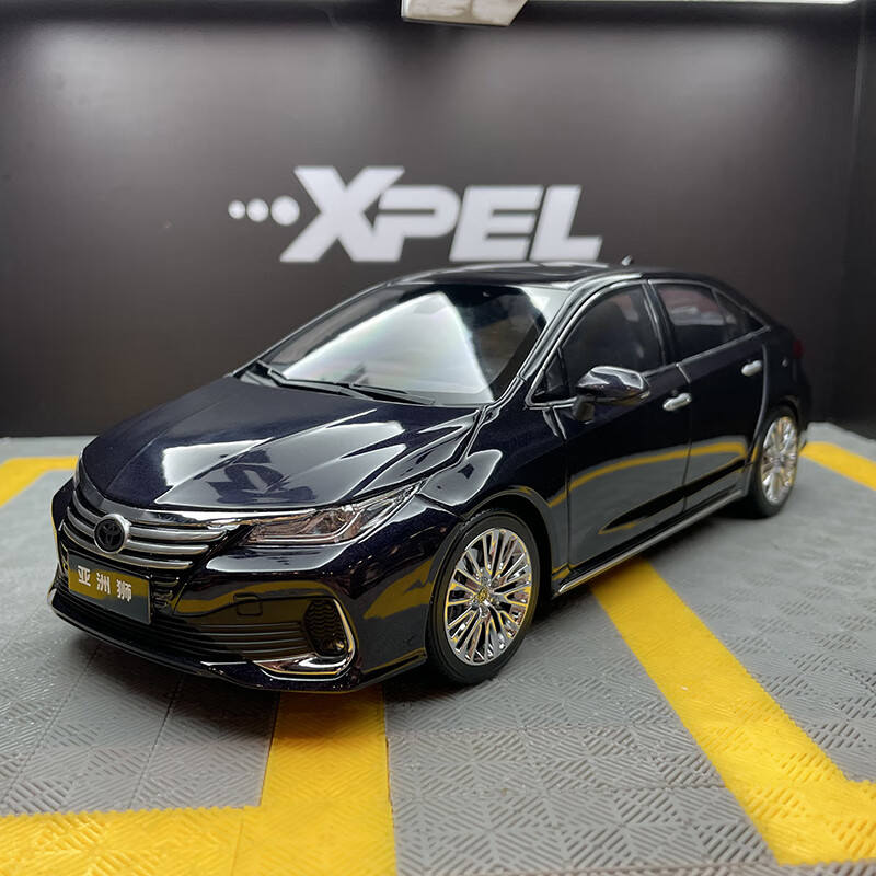 雨萱汽文1:18 一汽丰田 亚洲狮车模 toyota allion 2021 仿真合金汽车
