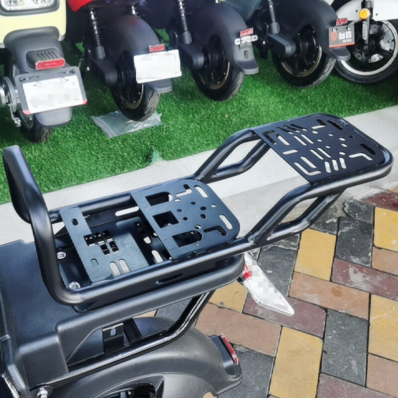 瑞兔适用于国标电动车改装货架雅迪爱玛台铃尾箱架新日后备箱尾架