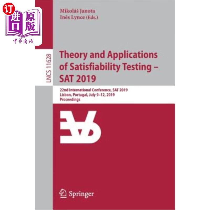 【中商海外直订】theory and applications of satisfiabili.