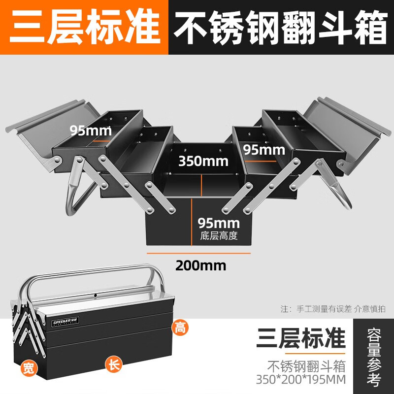 入手使用对比绿林（GREENER）折叠工具箱剖析，交流三个月感受分享