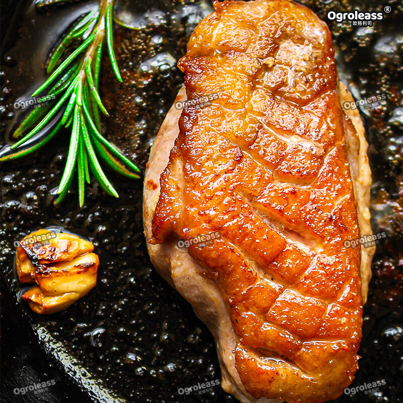 欧格利司(ogroleass) 烟熏鸭胸肉800g 法式风味熟鸭胸 轻食健身代餐