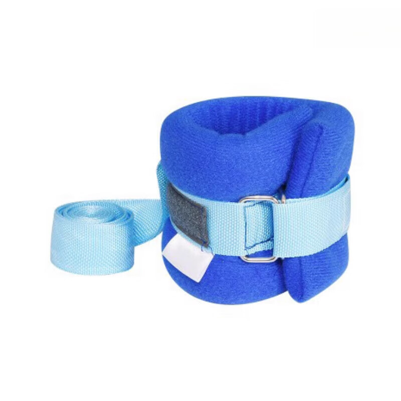 卧床病人约束带手脚固定捆绑手部带床上成人防抓医用约束带 深蓝色