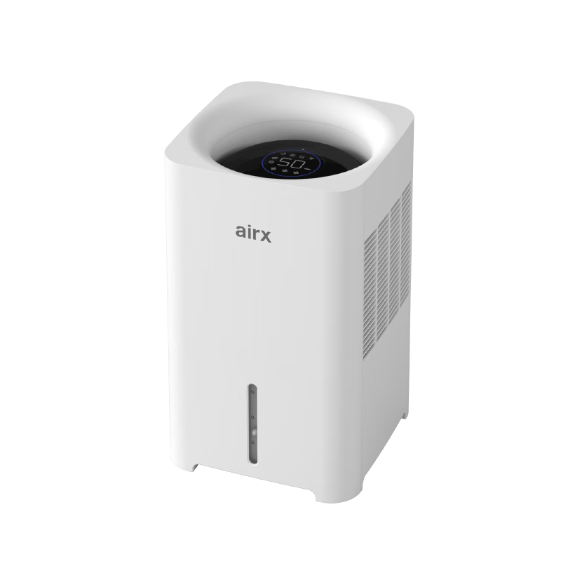 airx H8高端智能恒湿 无雾加湿器 母婴健康 卧室家用办公室空气加湿净化器 H8无雾加湿800ml10059447331667