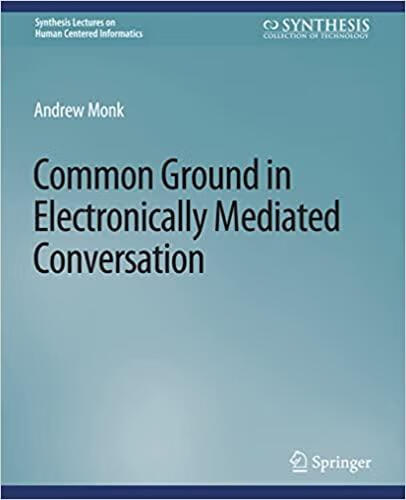 预订 common ground in electronically mediated conversation