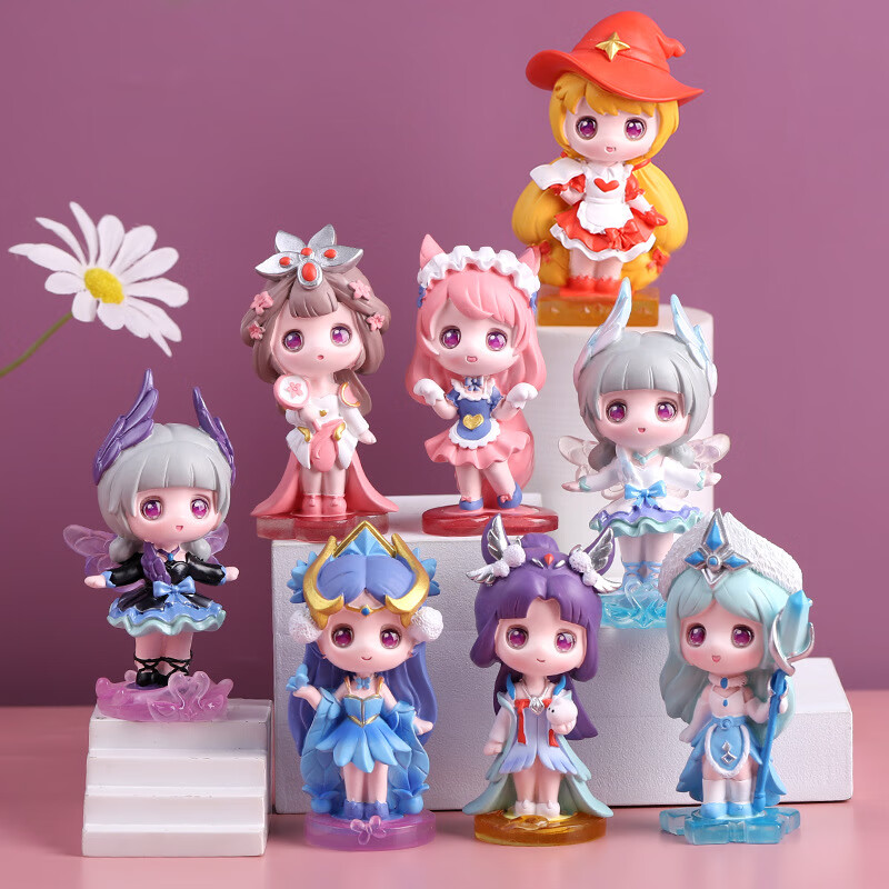 创京懿选王者荣耀游戏英雄手办之星盲盒潮玩人物摆件可爱女生礼物小乔