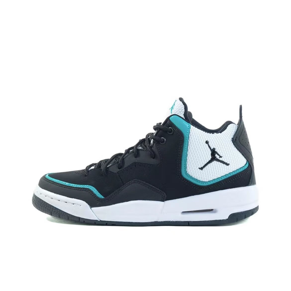 aj23简版courtside小藤原浩黑白黑红米白灰黑缓震女男复古篮球鞋 aj23