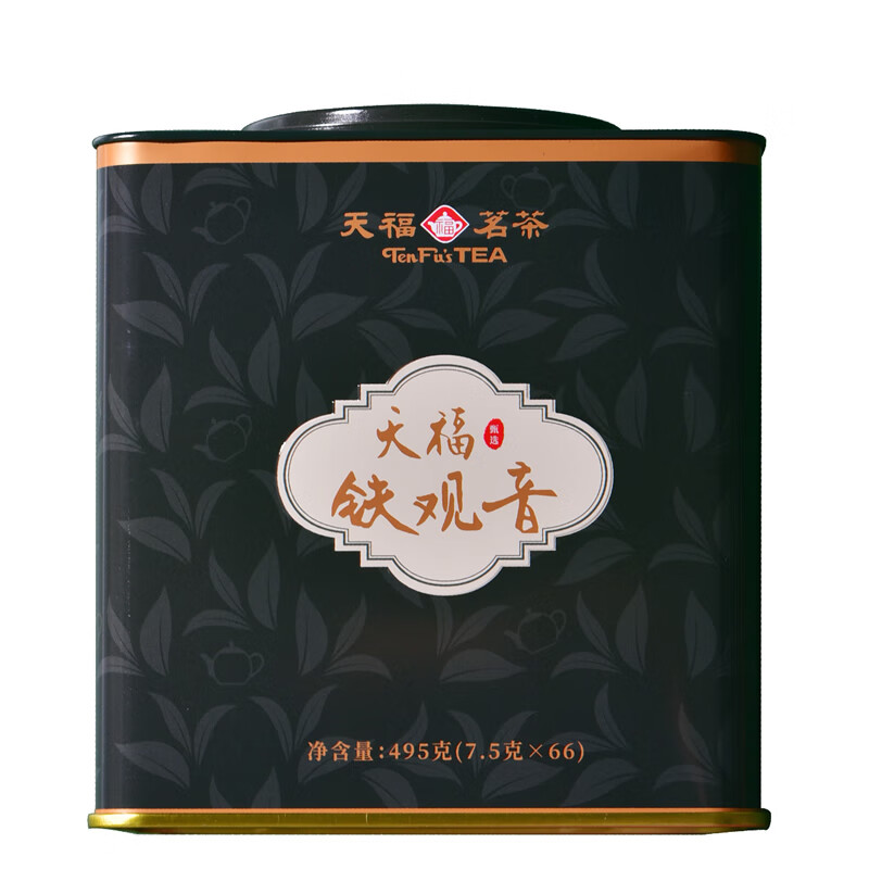 天福茗茶(tenfus tea)tenfus tea茶叶 清香型铁观音2023新茶福建乌龙