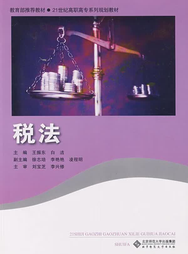 税法 王振东 法律 9787303086207