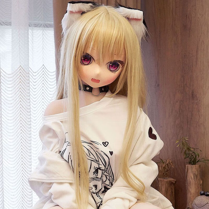 二次元罗莉实体娃娃二次元手办可插入软体硅胶实体带骨 手办可插65cm