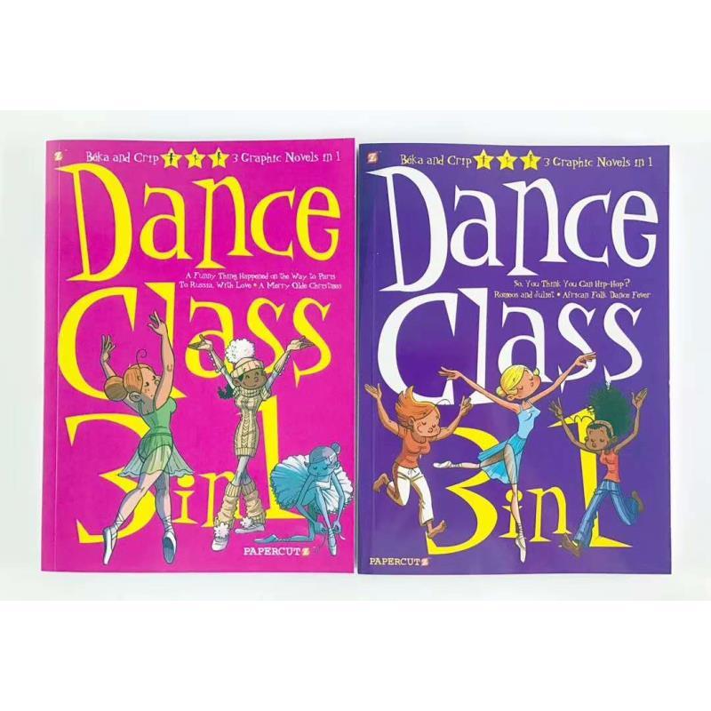 Dance class 英文舞蹈2本 含3个 彩图平装