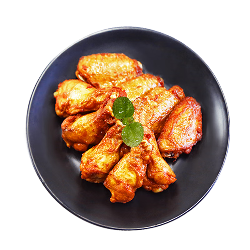 上鲜 奥尔良鸡翅1kg(翅中500g+翅根500g)冷冻 烤翅炸翅清真食品