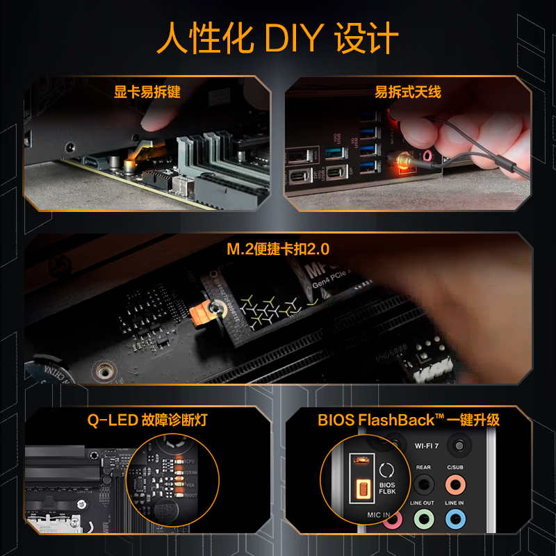 华硕 TUF GAMING X870-PLUS WIFI 图 7