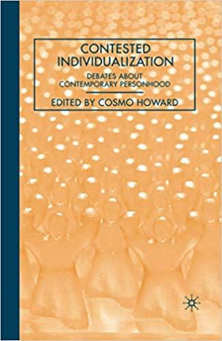 预订contested individualization: debates about conte