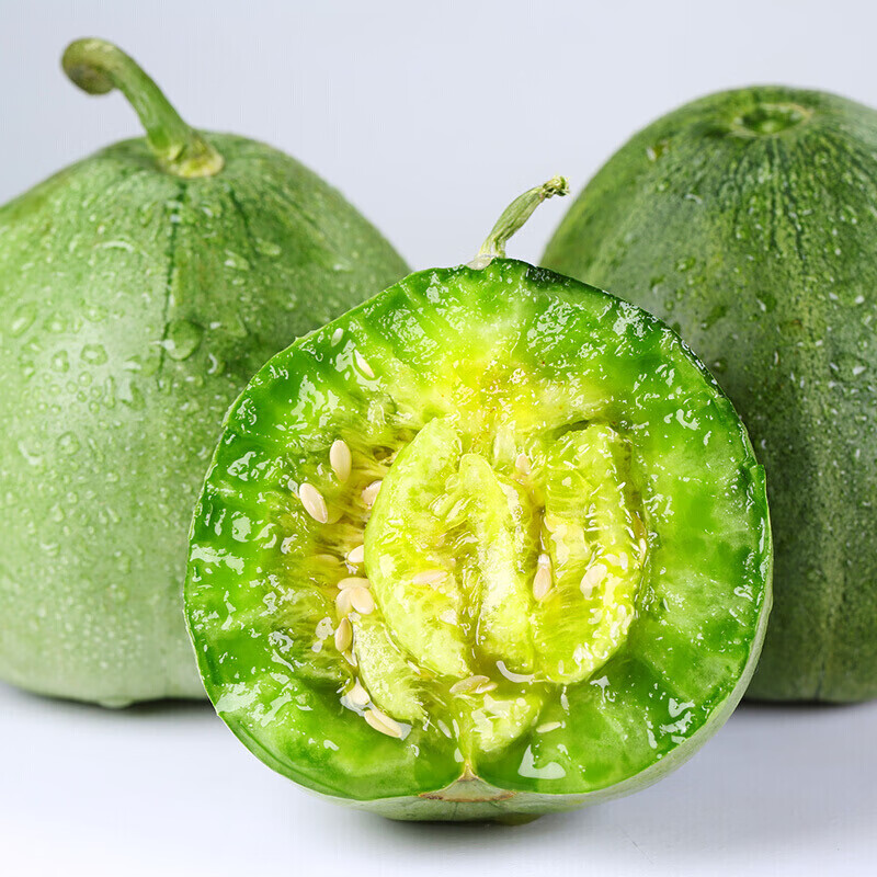 亲果力【京鲜配送】山东绿宝甜瓜新鲜当季水果小香瓜应季绿宝石蜜瓜