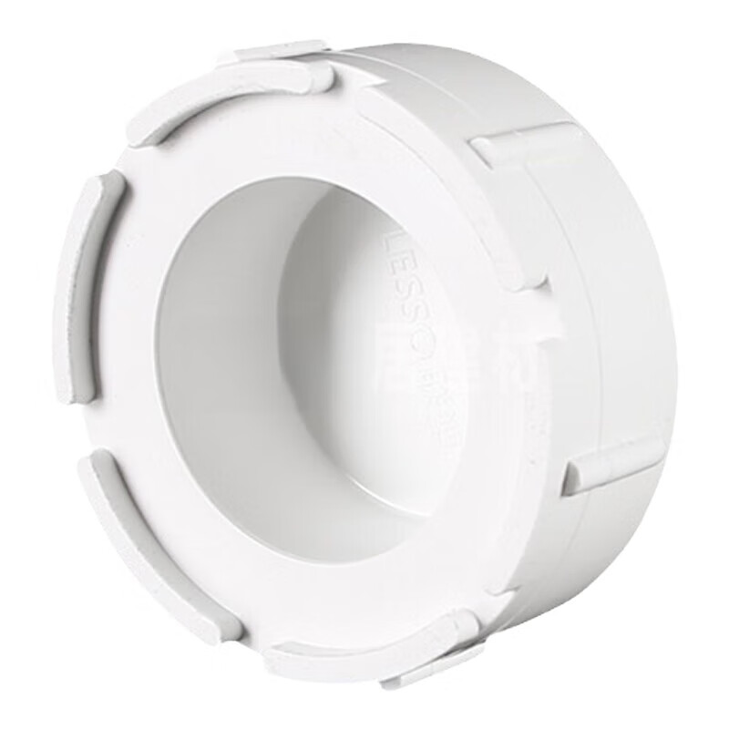 lessopvc排水管配件110三通带检修口75直通清扫口50弯头检修口盖子