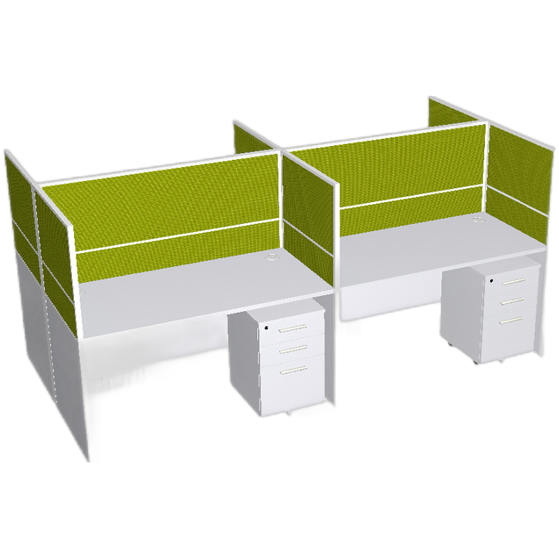 圣奥隔音卡位 vera维拉屏风1400*700*1200+DG3B-2.040064活动柜-1+YA-JY-003B午休椅