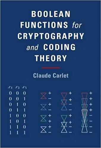预订boolean functions for cryptography and coding th