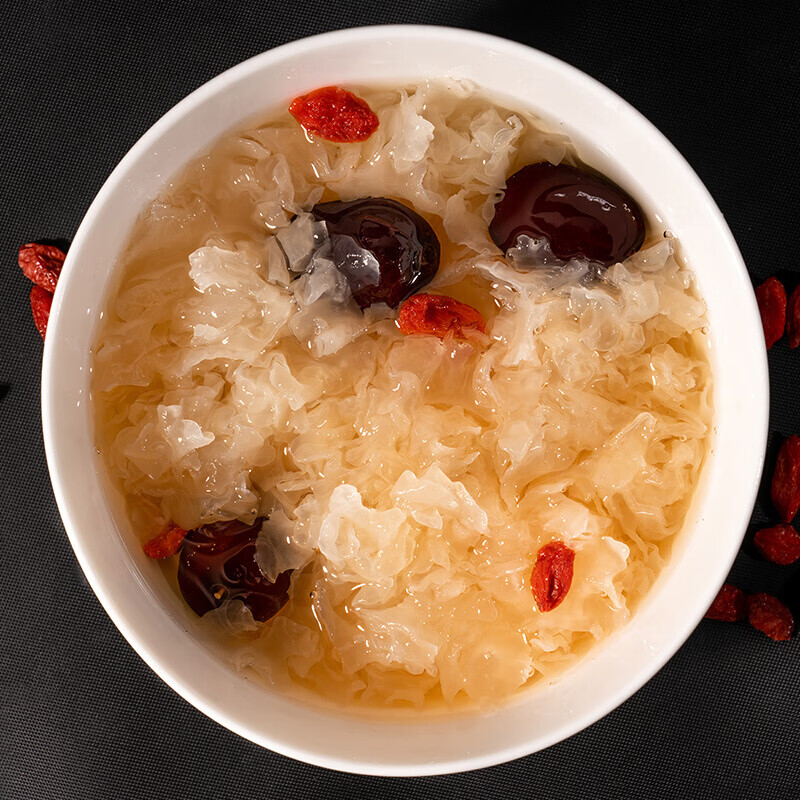 虎钢馋银耳莲子羹材料红枣百合枸杞冰糖桂圆粥汤配料干货640g