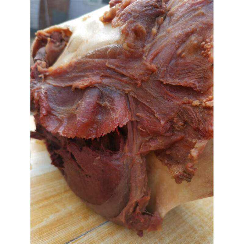 虎钢馋新鲜现杀驴头驴肉五香卤煮熟驴头整个驴头口条即食驴肉 熟驴头