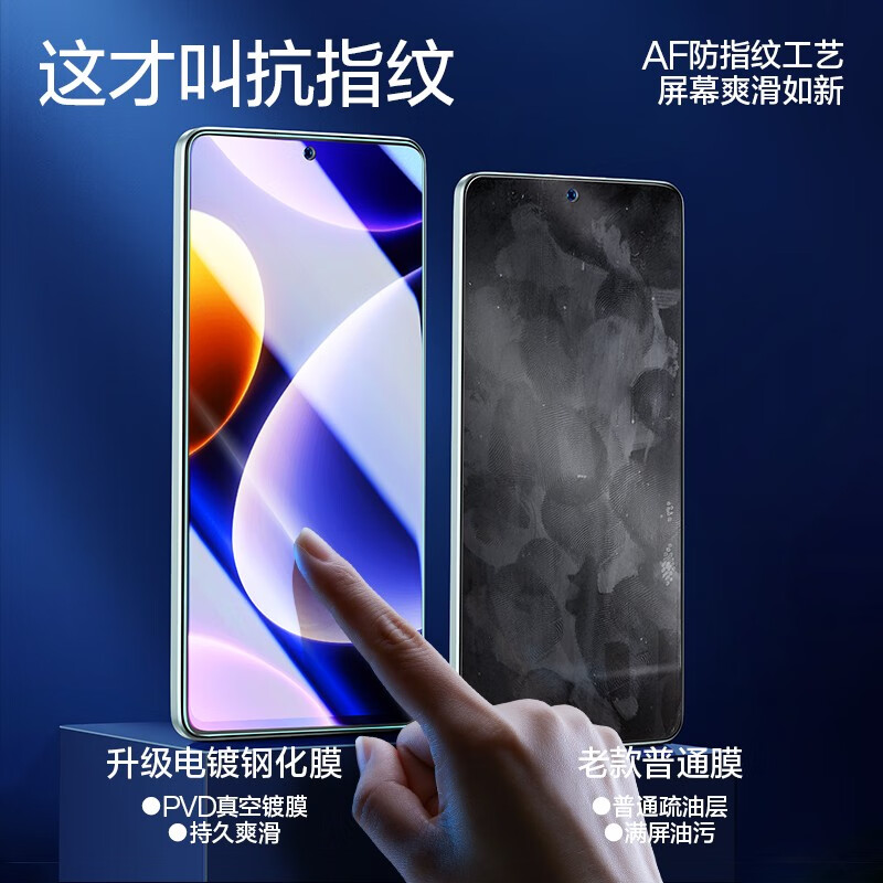 闪魔【甄选直发】 红米note12turbo哈利波特版钢化膜 高清防爆通用全覆盖防指纹防摔手感顺滑手机保护 12Turbo【增强版 加倍抗指纹】2片+神器 哈利波特版本 贴坏包赔