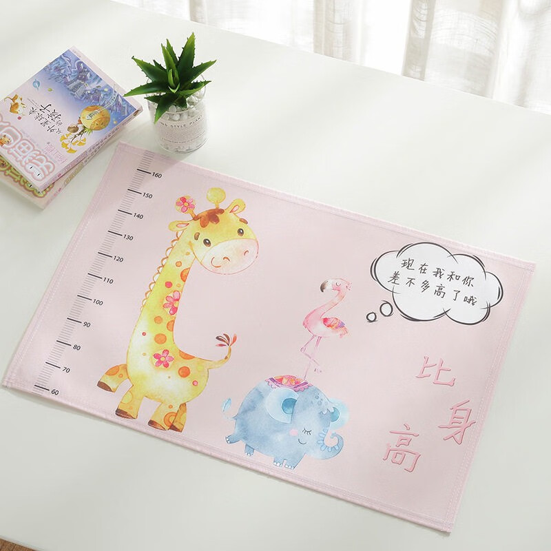 小学生午餐餐垫儿童学生课桌垫学习书桌垫隔热卡通布艺餐布 比身高 33