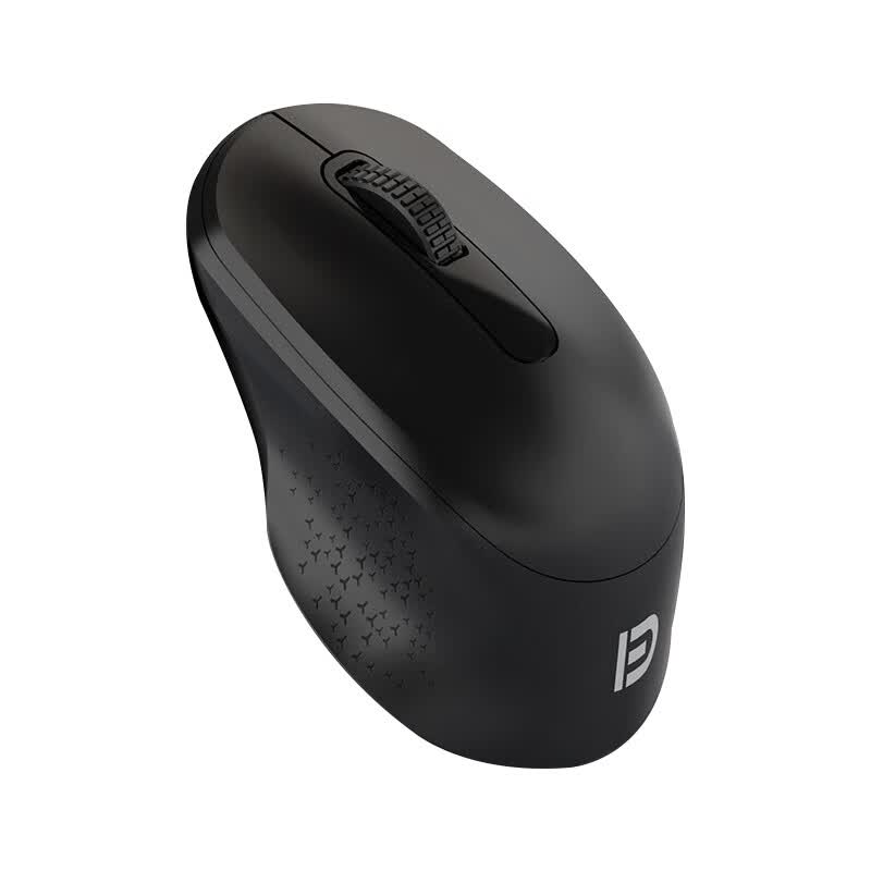 富德无线鼠标静音蓝牙便携接收器办公游戏笔记本台式电脑手机ipad平板舒适无线三模人体工学设计男士 磨砂白【蓝牙5.0+3.0+2.4G】手感好