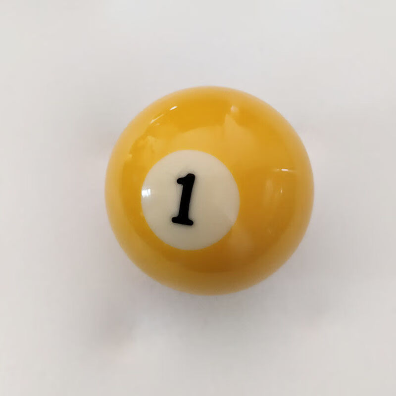 左右故事台球球子散卖零球母球单颗白球中式树脂台球蓝点国产水晶球红