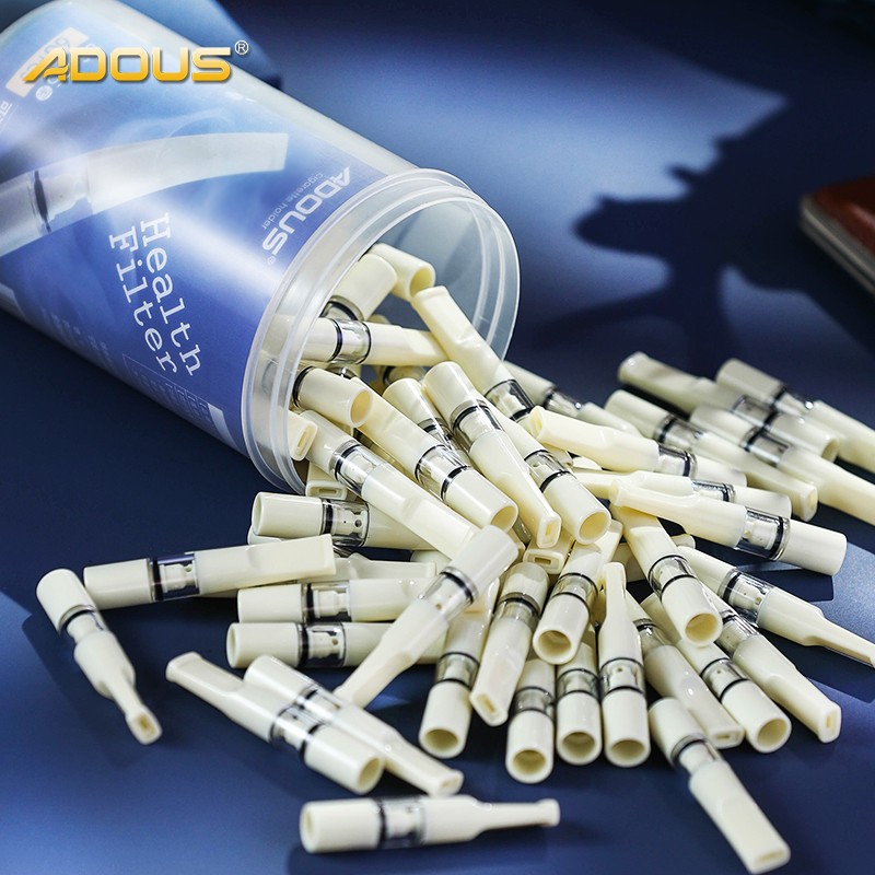 爱斗仕（ADOUS） 粗中细三用烟嘴过滤器循环型可清洗过滤嘴粗烟细烟中支焦油过滤 60支怎么看?