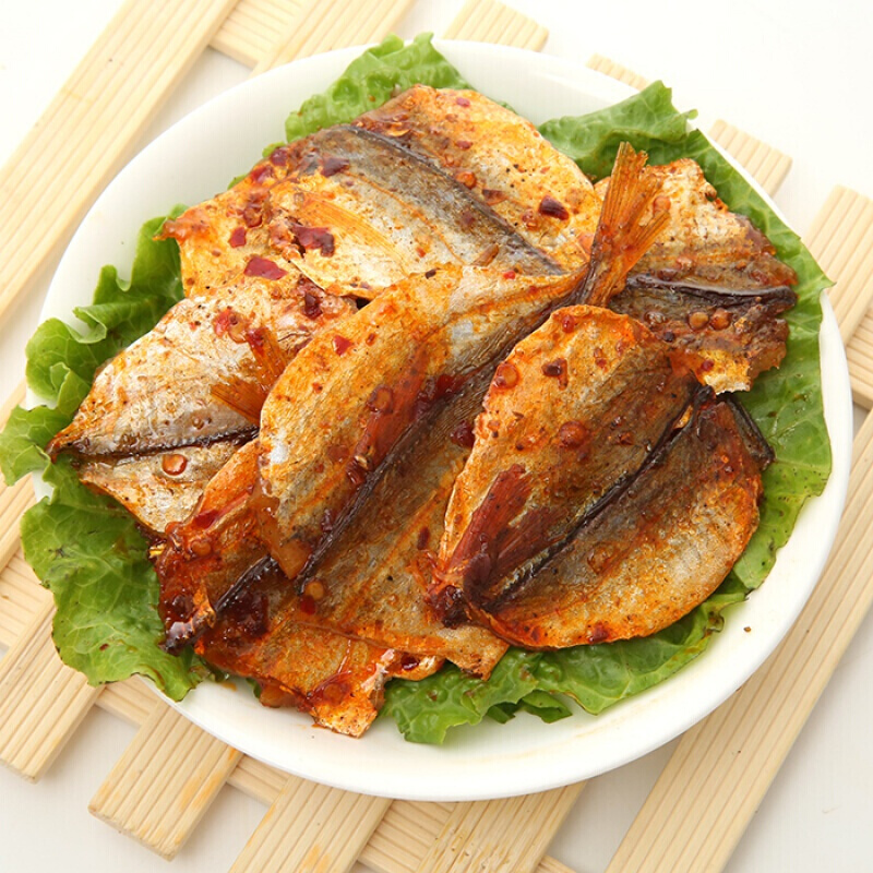 玫瑰鱼 湖南特产 玫瑰鱼50gx10袋真空包装香辣鱼片片鱼麻辣零食小吃