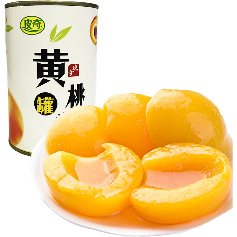 黄桃罐头糖水水果罐头2罐/6罐*425g新鲜美味零食小吃 6罐黄桃