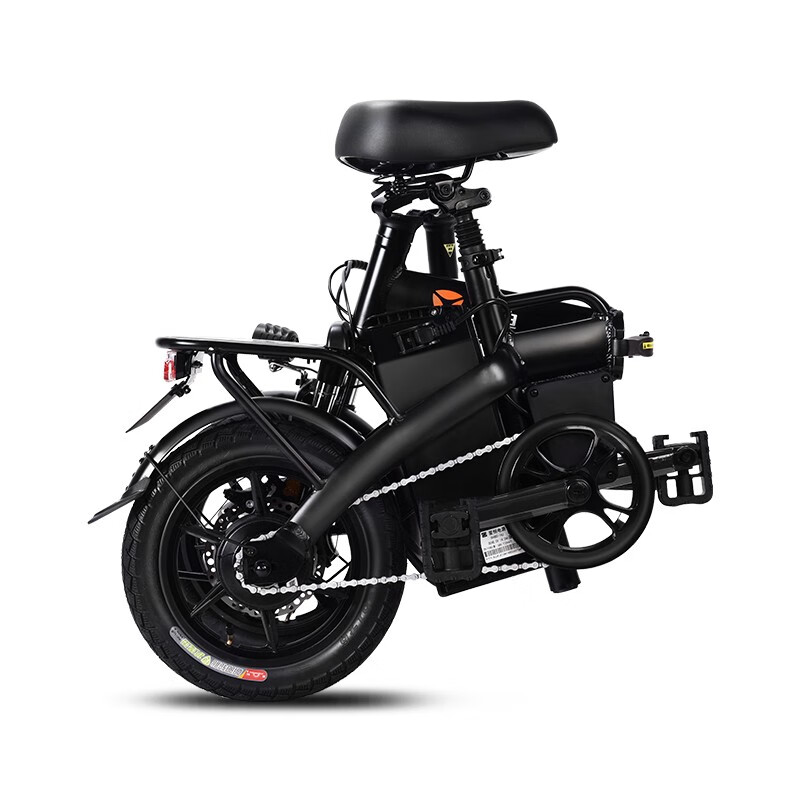 雅迪便携折叠电动车