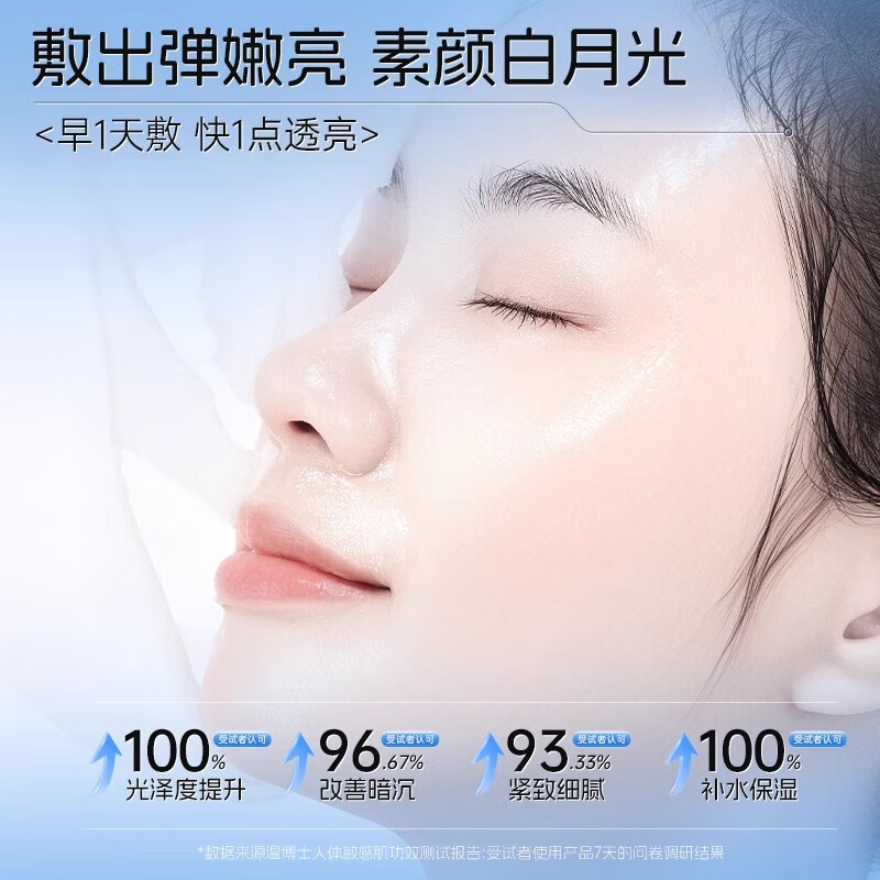 温博士B5面膜美肤嫩白补水保湿抗氧化去黄提亮肤色熬夜男女学生 3盒 15片【补水保湿】