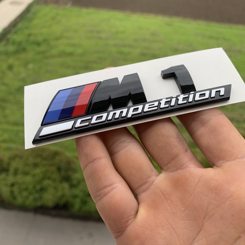 uosu新款宝马雷霆版车标x3m x4m x5m x6m m2 m5 m4后尾标车贴数字标志