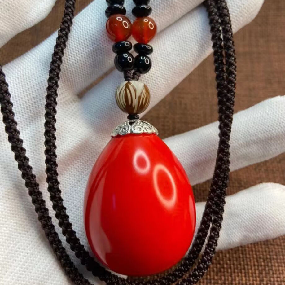 红遇佛心果菩提果佛心菩提果吊坠彩色七彩菩提子马来西亚菩提果 火焰