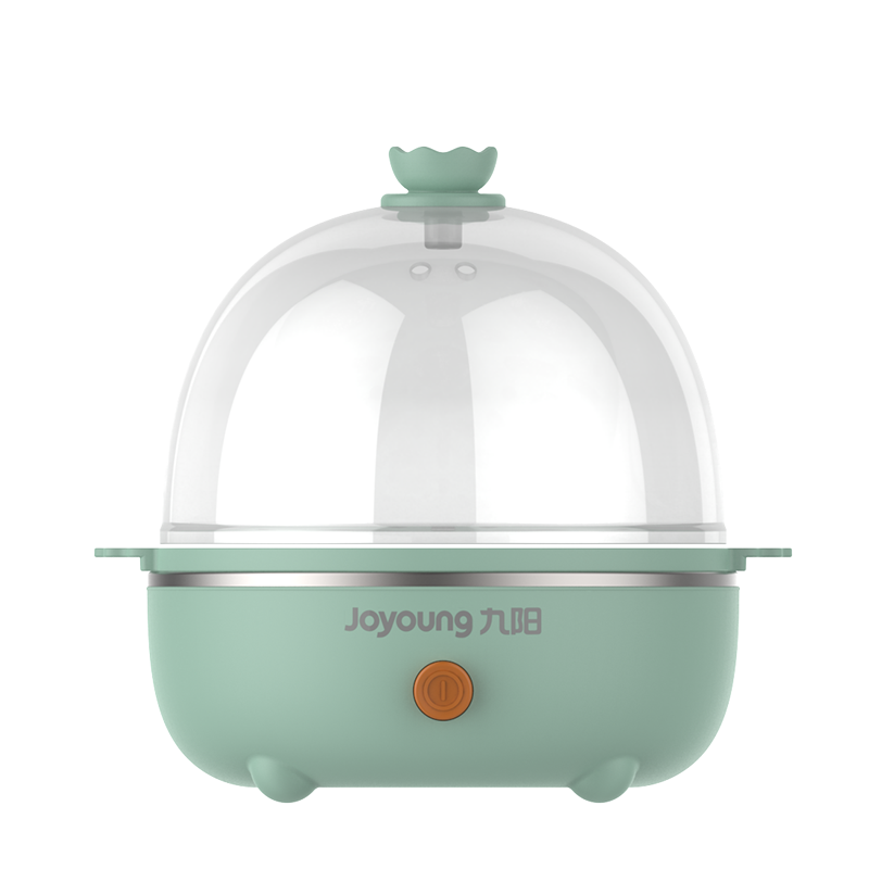九阳(Joyoung)煮蛋器多功能智能蒸蛋器7个蛋量 ZD7-GE130(飞泉绿) 29元