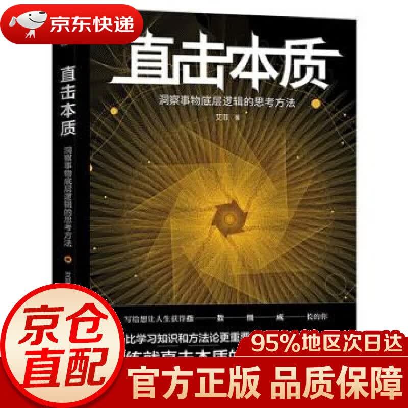 【新华书店 正版图书】直击本质：洞察事物底层逻辑的思考方法 艾菲 天地出版社
