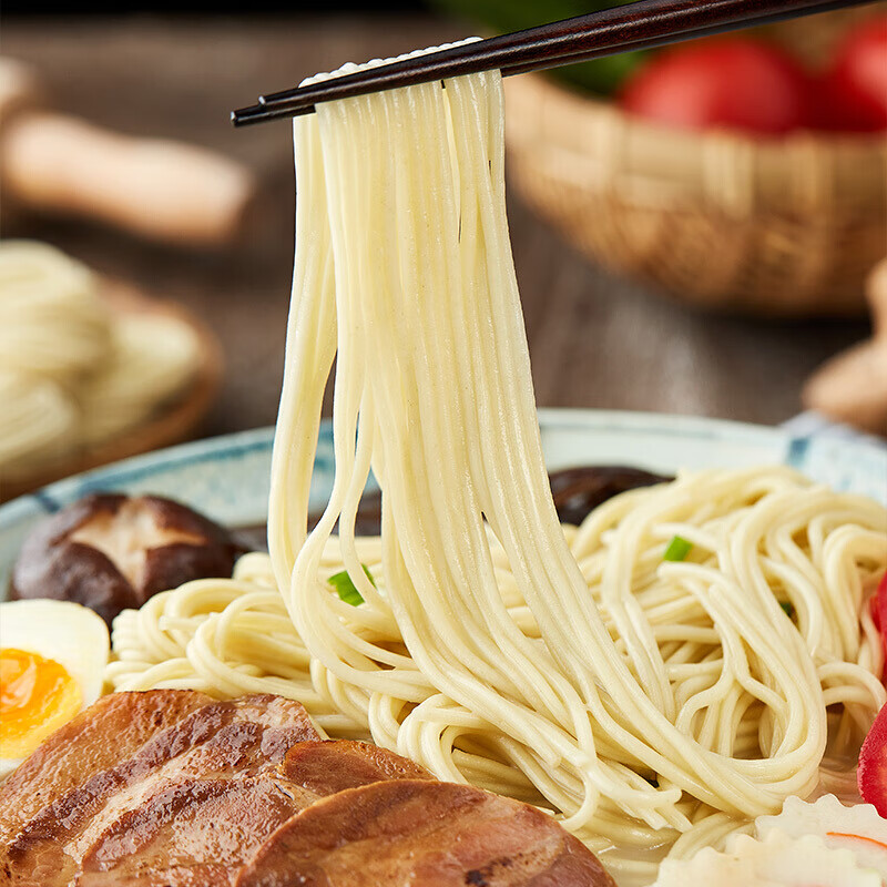 味巴哥虎钢馋日式拉面非油炸方便速食面早餐鲜面火锅面手工拉面2斤