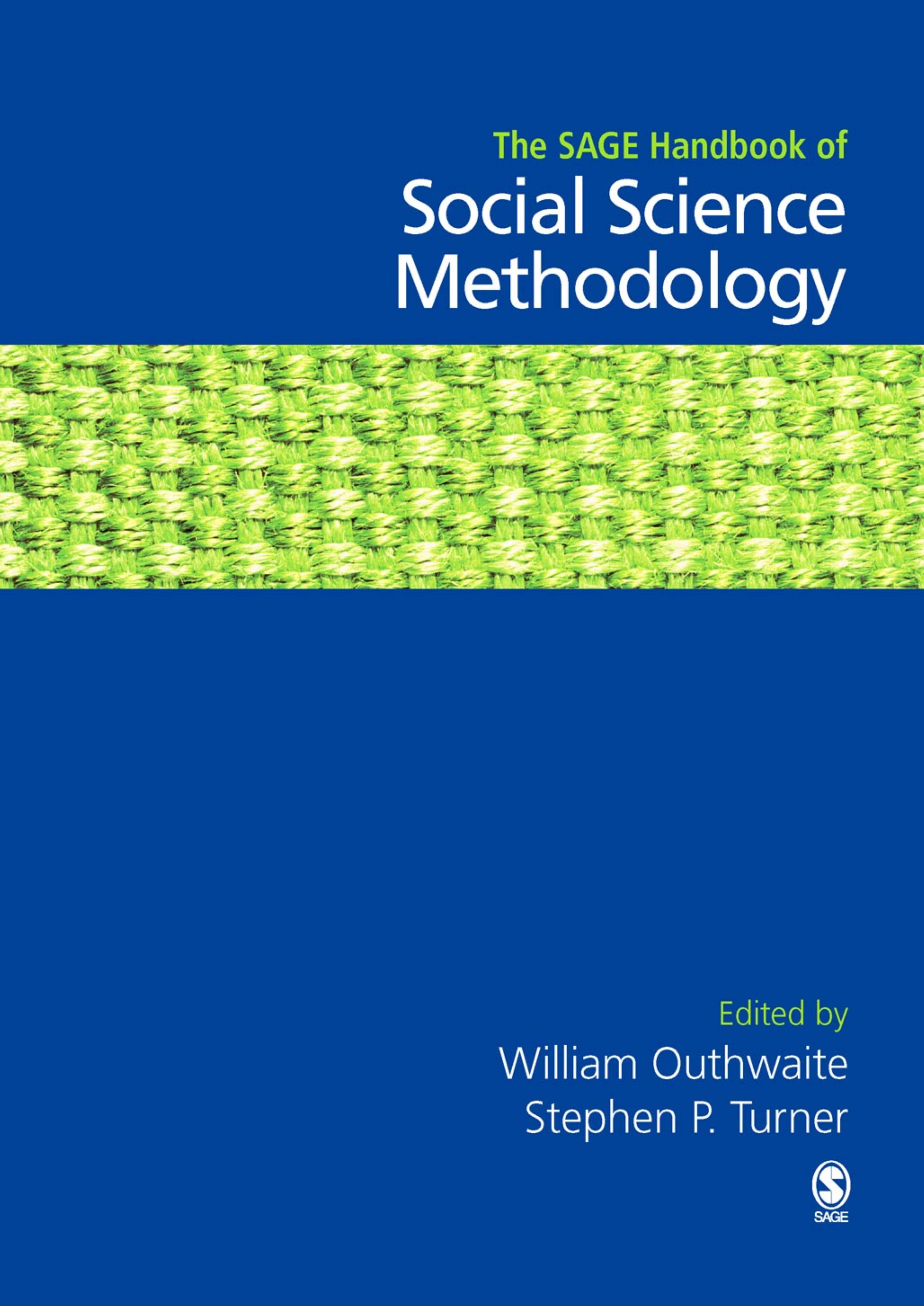 the sage handbook of social science methodology(推荐pc阅读)