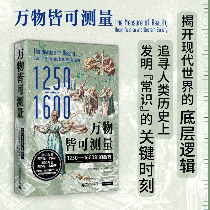 万物皆可测量：1250—1600年的西方（学会了“用数字说话”，世界才开始改变）