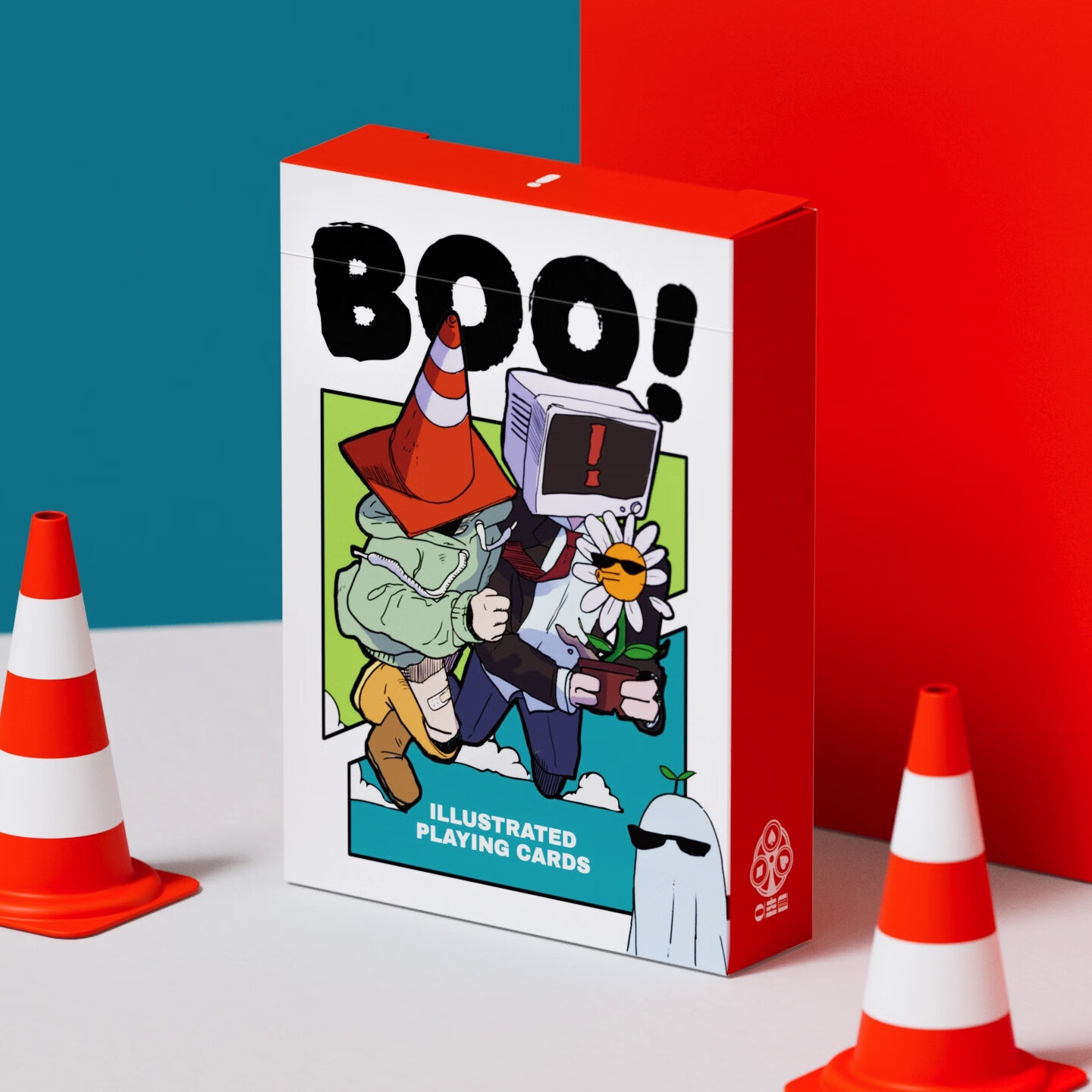 小丹尼系列boo is出品 魔术花切收藏创意冷烫扑克纸牌 友情物语 冷烫