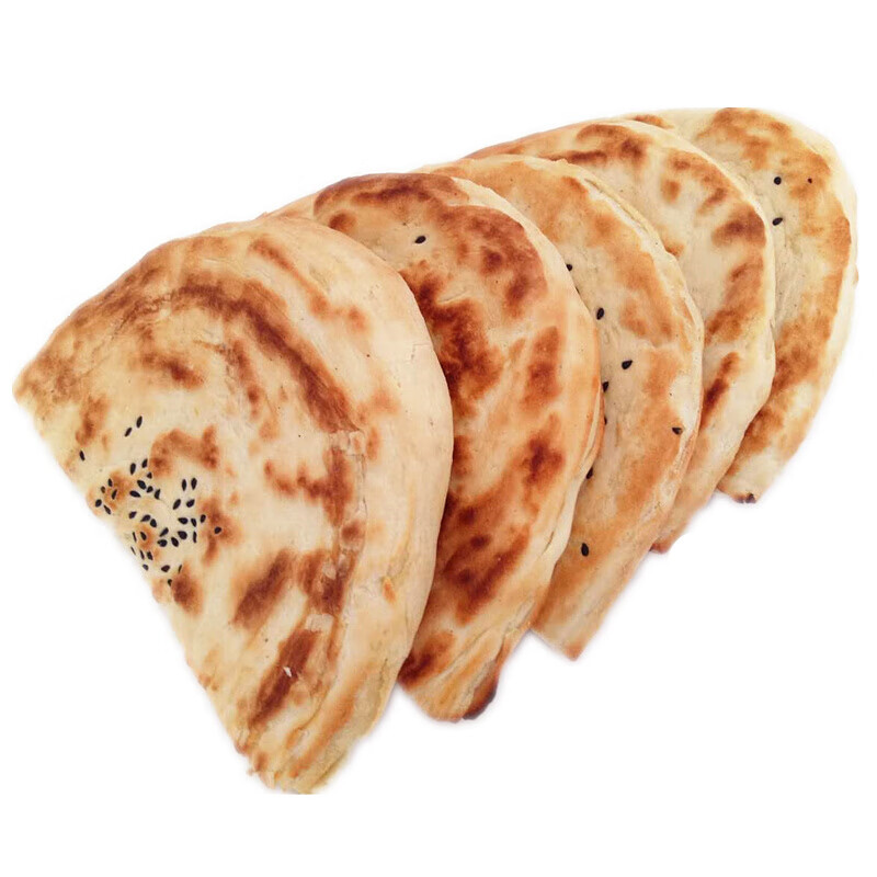 钢馋羊肉泡馍的饼大荔月牙烧饼陕西渭南同州特产手工炭火肉夹 月牙饼