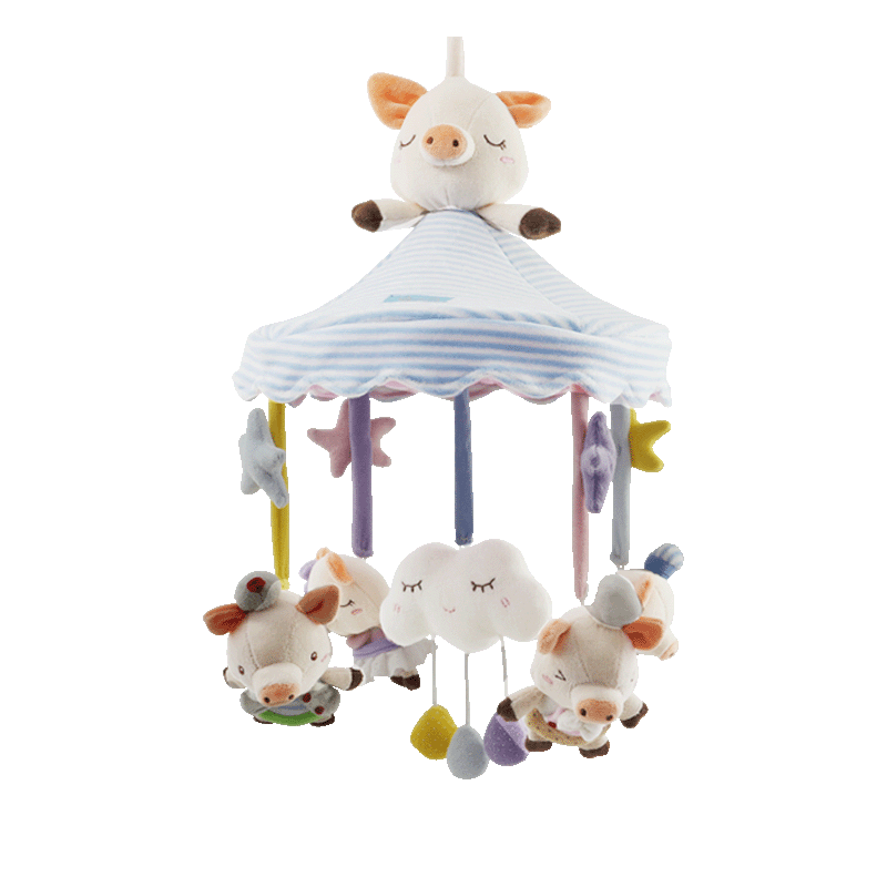 嘟嘟&贞贞音乐旋转布艺床头铃，宝宝最爱|床铃床挂历史价格网站