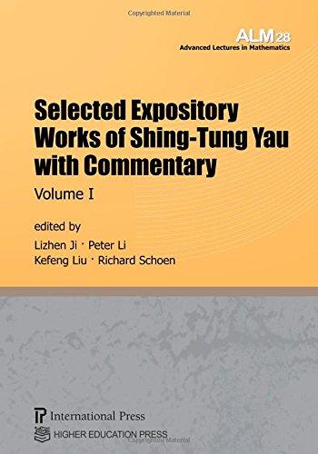 预订selected expository works of shing-tung yau with
