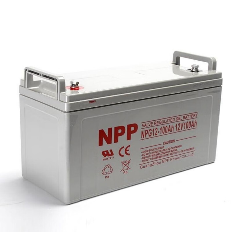 npp耐普蓄电池npg12-100 12v100ah太阳能胶体蓄电池 12v 100ah