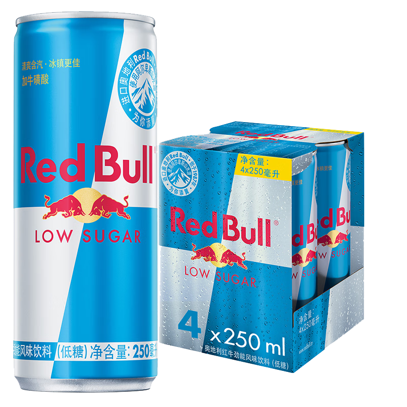 ��ţ��Red Bull��ά���ع�������ά������ˮ�µ������Ƿ�ζ250ml*4��